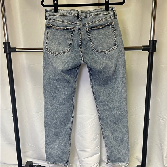 rag & bone Women's Washed Denim Dre low rise Boyfriend Jeans size 27 - Picture 2 of 5